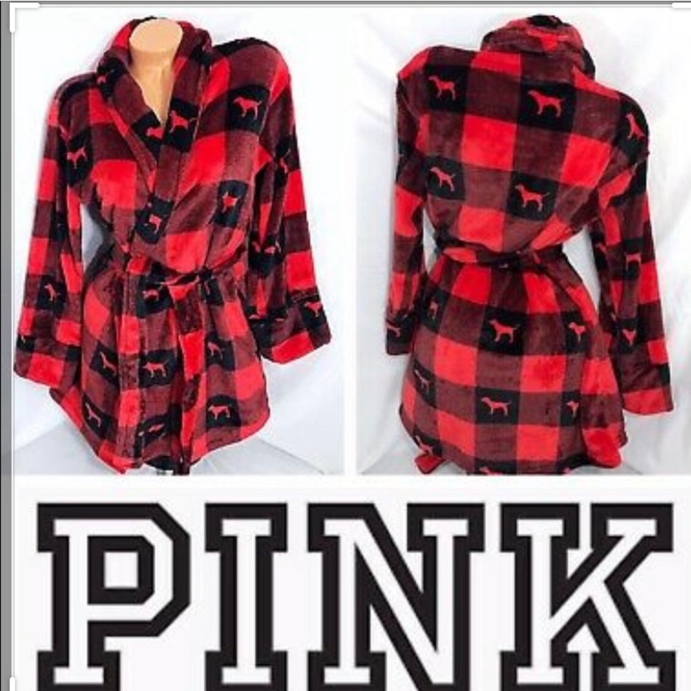 NWT VS PINK M/L bath robe